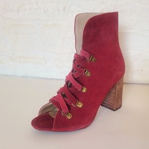 Joyfolie Lace Up Boots